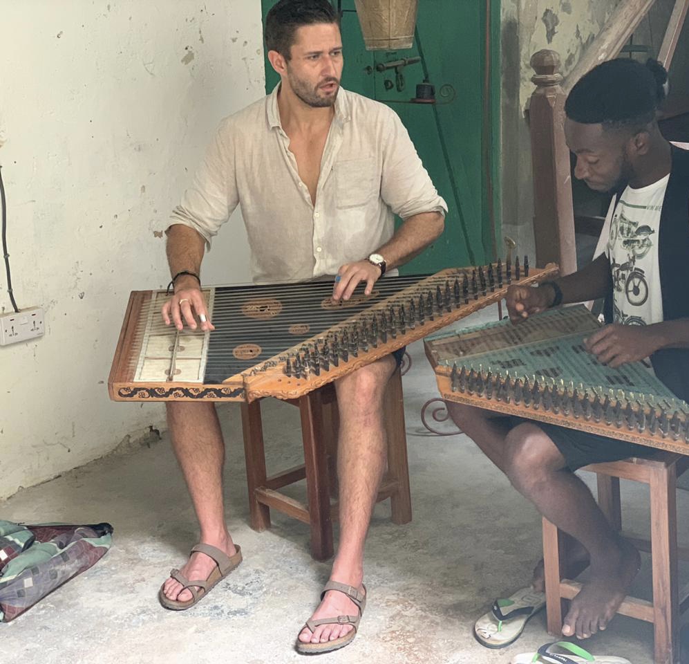 Learning taroob music in Zanzibar 